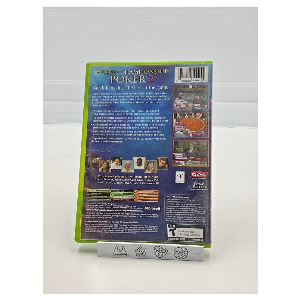 World Championship Poker 2 Xbox 2005 Complete‎ in Box